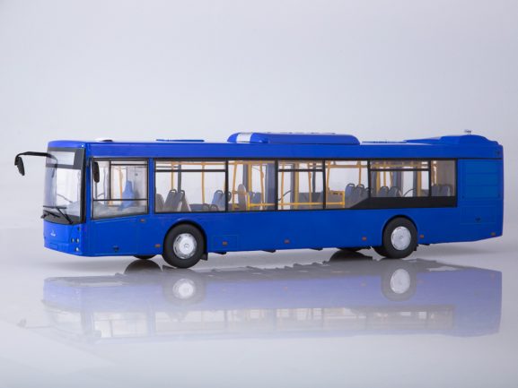 Автобус МАЗ-203 синий-фото4