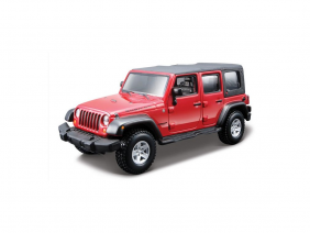 Автомобиль Jeep Wrangler сборный (1:32) (Bburago)-фото1
