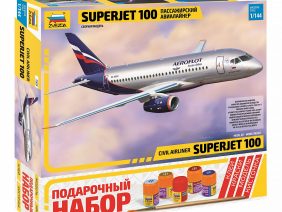 Региональный пассажирский авиалайнер Superjet 100 (Подарочный набор)-фото1
