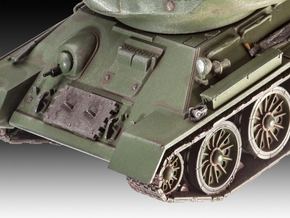 Советский средний танк Т-34/85 (1:72) (Revell)-фото3