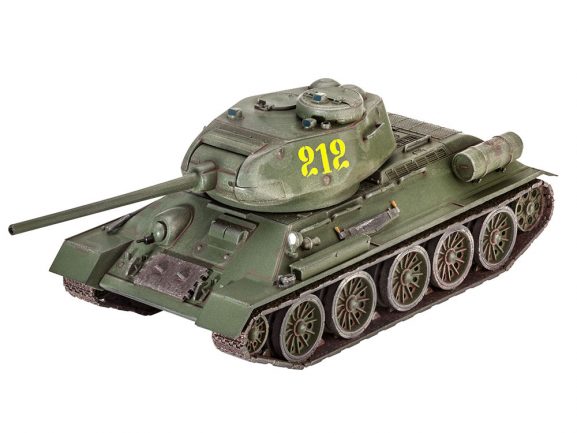 Советский средний танк Т-34/85 (1:72) (Revell)-фото4