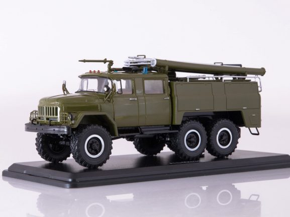 Пожарный автомобиль АЦ-40 (ЗИЛ-131) армейский-фото3