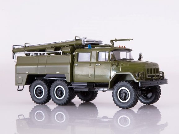 Пожарный автомобиль АЦ-40 (ЗИЛ-131) армейский-фото7