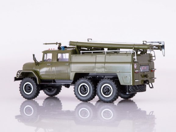 Пожарный автомобиль АЦ-40 (ЗИЛ-131) армейский-фото2