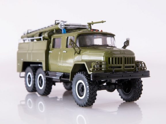 Пожарный автомобиль АЦ-40 (ЗИЛ-131) армейский-фото8
