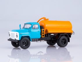 Ассенизационная машина АНМ-53 (ГАЗ-53А) (оранжевый)-фото1