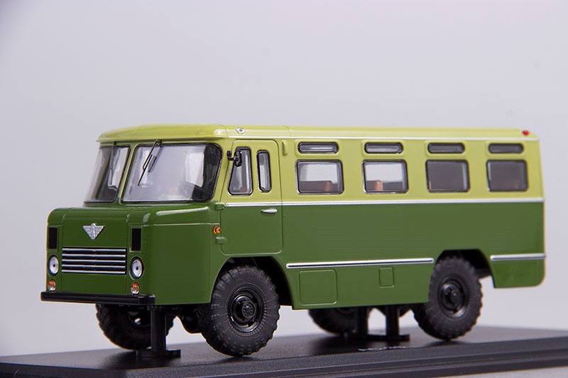 Автобус АС-38 армейский двухцветный-фото1