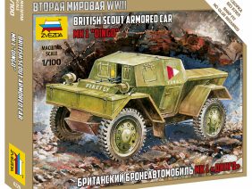 Британский бронеавтомобиль Даймлер Мк-1 Динго-фото1