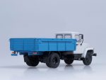 Грузовик ГАЗ-3307 (двигатель ЗМЗ-513) дерев. борт (серый-голубой)-фото6