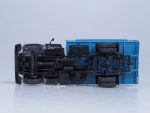 Грузовик ГАЗ-3307 (двигатель ЗМЗ-513) дерев. борт (серый-голубой)-фото11