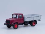 Грузовик ГАЗ-3307 (двигатель ЗМЗ-513) выставочный, дерев. борт (темно-красный)-фото1