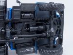 Грузовик ГАЗ-3308 4х4 (двигатель ЗМЗ-513) бортовой с тентом (синий)-фото11