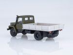 Грузовик ГАЗ-3309 бортовой с тентом (хаки/серый)-фото7