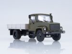Грузовик ГАЗ-3309 бортовой с тентом (хаки/серый)-фото8