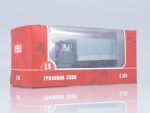 Грузовик ГАЗ-3309 бортовой с тентом (хаки/серый)-фото10