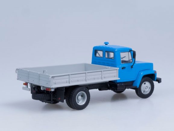 Грузовик ГАЗ-3309 (двиг. Д-245.7 Diesel Turbo) бортовой (синий-серый)-фото4