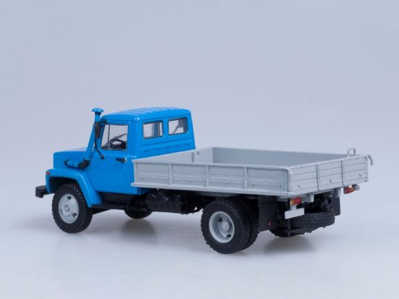 Грузовик ГАЗ-3309 (двиг. Д-245.7 Diesel Turbo) бортовой (синий-серый)-фото5