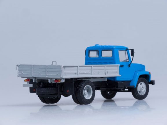 Грузовик ГАЗ-3309 (двиг. Д-245.7 Diesel Turbo) бортовой (синий-серый)-фото7