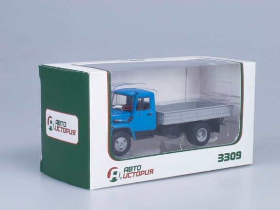 Грузовик ГАЗ-3309 (двиг. Д-245.7 Diesel Turbo) бортовой (синий-серый)-фото13