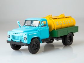 Цистерна АЦПТ-3,3 (ГАЗ-53) Молоко (Легендарные грузовики СССР №12)-фото1