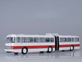 Автобус Икарус-180 (бело-красный)-фото1