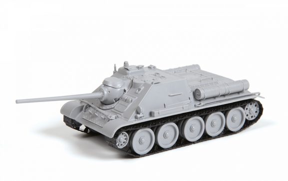 Советский истребитель танков САУ СУ-85 (1:72)-фото2