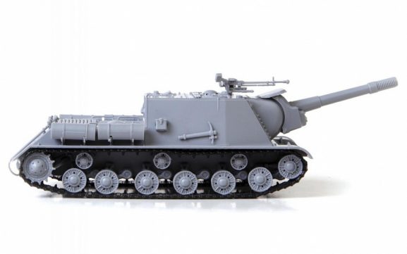Советский истребитель танков САУ ИСУ-152 Зверобой (1:72)-фото5