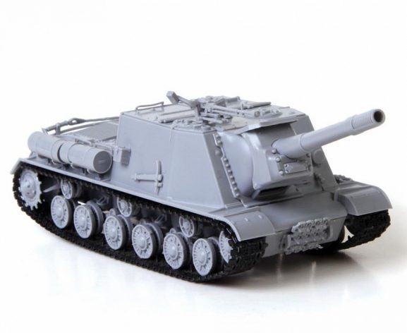 Советский истребитель танков САУ ИСУ-152 Зверобой (1:72)-фото2