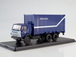 Грузовик КАМАЗ-53212 с 20-футовым контейнером, Почта России-фото3