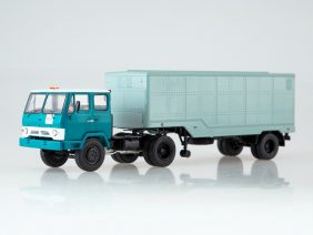 Седельный тягач КАЗ-608В с полуприцепом ОДАЗ-794-фото1
