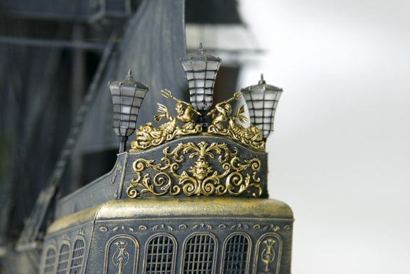 Корабль Джека Воробья Черная жемчужина (1:72)-фото3