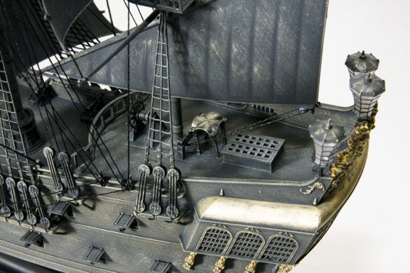 Корабль Джека Воробья Черная жемчужина (1:72)-фото9