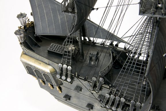 Корабль Джека Воробья Черная жемчужина (1:72)-фото7