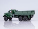 Грузовик КРАЗ-255Б1 бортовой (зеленый)-фото2