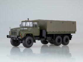 Грузовик КРАЗ-260 бортовой (с тентом)-фото1