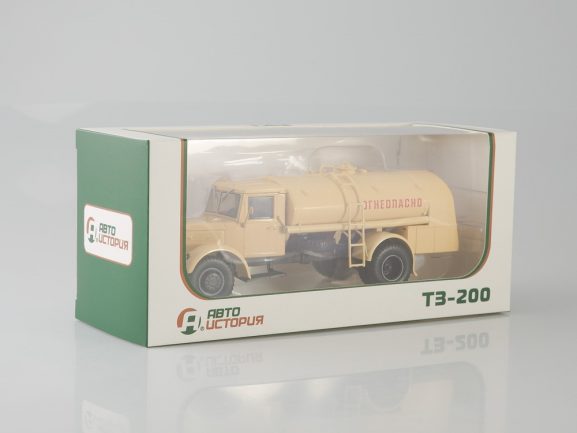 Топливозаправщик ТЗ-200 (на шасси МАЗ-200) бежевый-фото6