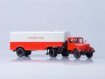 Седельный тягач МАЗ-200В с полуприцепом МАЗ-5217 (красный/серый)-фото7