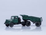 Седельный тягач МАЗ-200В с полуприцепом МАЗ-5232В (зеленый)-фото5