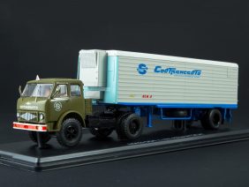 Седельный тягач МАЗ-504 с полуприцепом Alka N12CH Sovtransavto-фото1