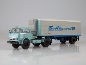 Седельный тягач МАЗ-504А с полуприцепом Alka N12CH Sovtransavto-фото1