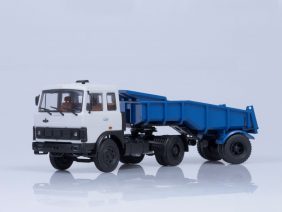 Седельный тягач МАЗ-5432 с полуприцепом МАЗ-5232В (серый/голубой)-фото1