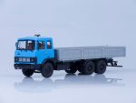 Грузовик МАЗ-6303 бортовой (голубой/серый)-фото1