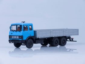 Грузовик МАЗ-6303 бортовой (голубой/серый)-фото1