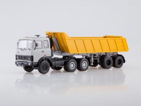 Седельный тягач МАЗ-6422 (ранний) с самосвальным полуприцепом МАЗ-9506-20-фото1