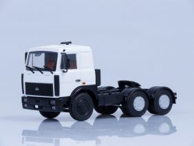 Седельный тягач МАЗ-6422 (поздняя кабина, белый)-фото1