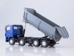 Самосвал МАЗ-6516 U-образный кузов (синий/серый)-фото7