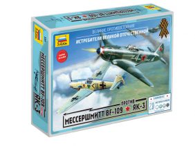 Великие противостояния. Мессершмитт BF- 109 против Як-3!-фото1