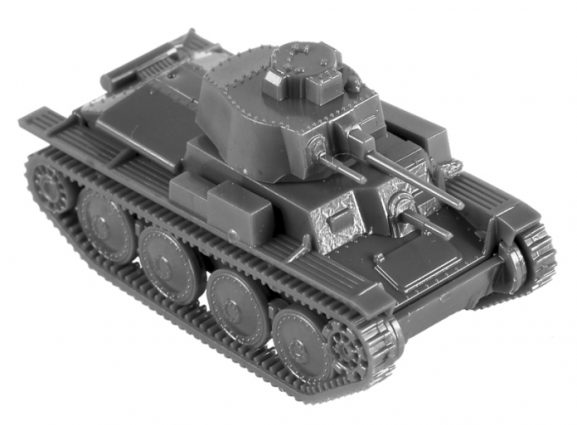Немецкий легкий танк PZ.KPFW.38 (T)-фото2