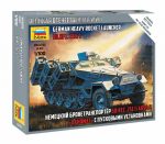 Немецкий бронетранспортер SD.KFZ. 251/1 AUSF.B Ханомаг с пусковыми установками (1:100)-фото1