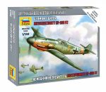 Немецкий истребитель Мессершмитт Bf-109 F2 (1:144)-фото1